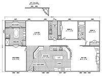 4 bedroom 2 bath single wide mobile home floor plans