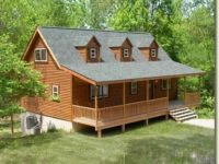 modular log cabin homes for sale