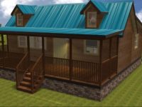 log cabin mobile homes cost