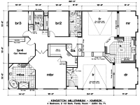 5 bedroom triple wide homes