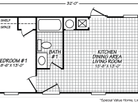 smallest double wide trailer