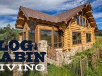 log cabin homes in the mountains